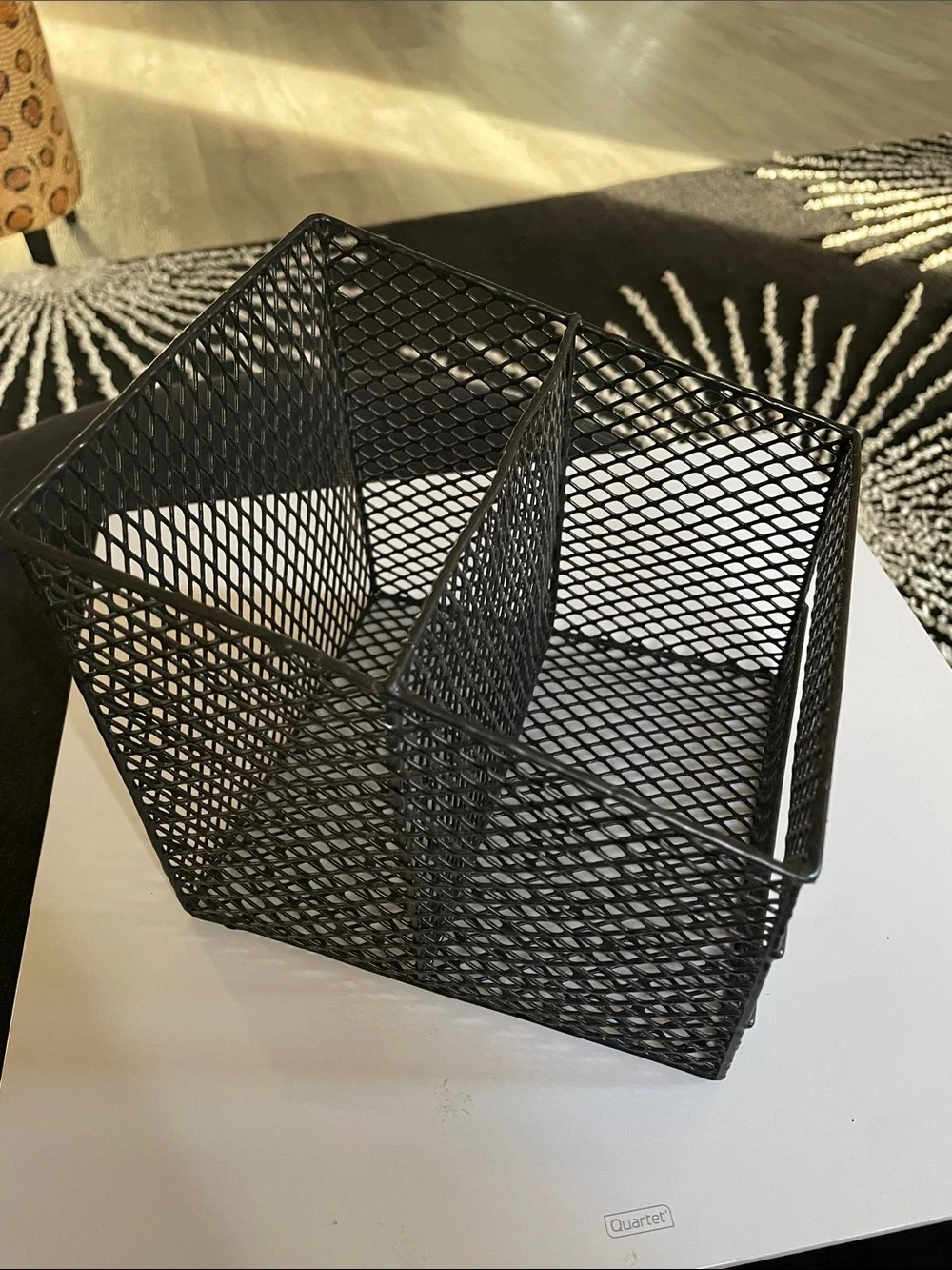 Black Mesh Wire Mesh for Desk Caddy/Organizer